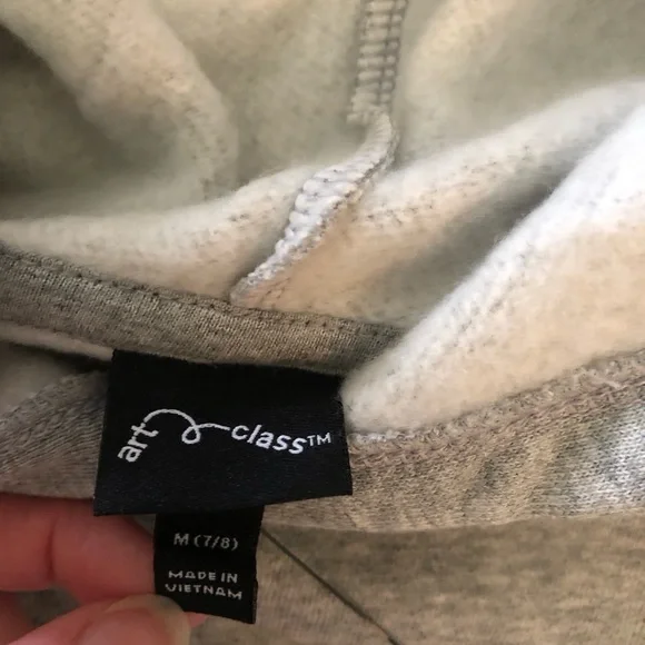 Art Class Girls Crop Hoodie - Picture 7 of 8